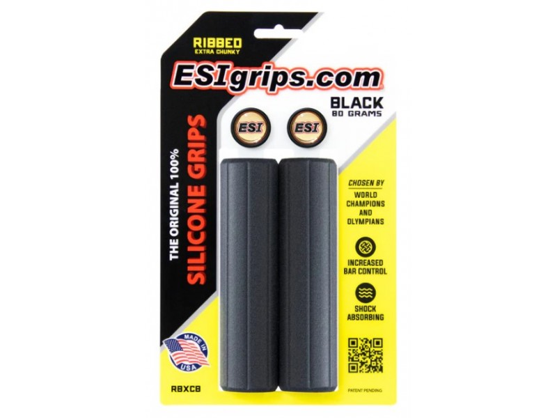 Грипсы ESI Ribbed Extra Chunky Silicone Bicycle Grips